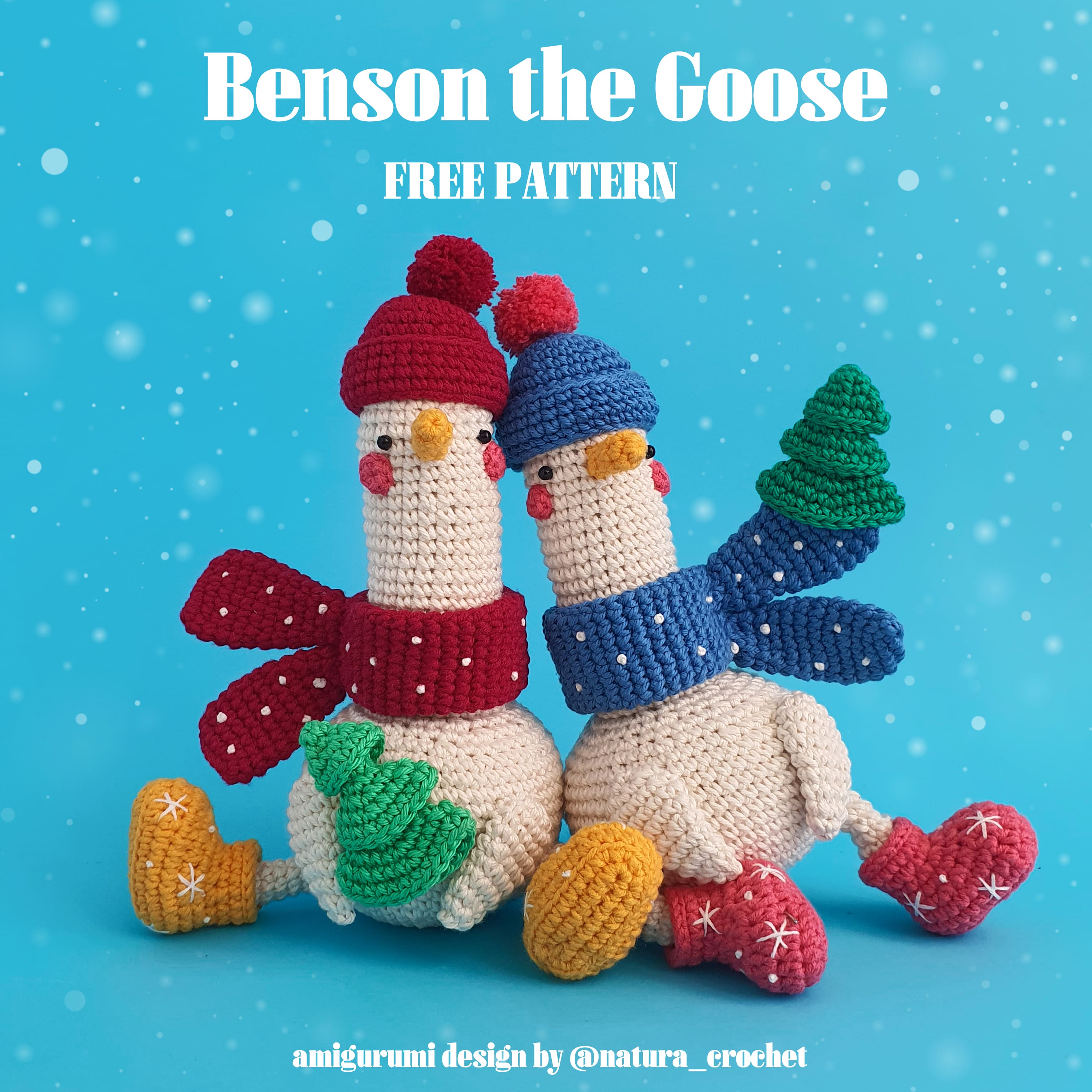 Benson the Goose Crochet Pattern
