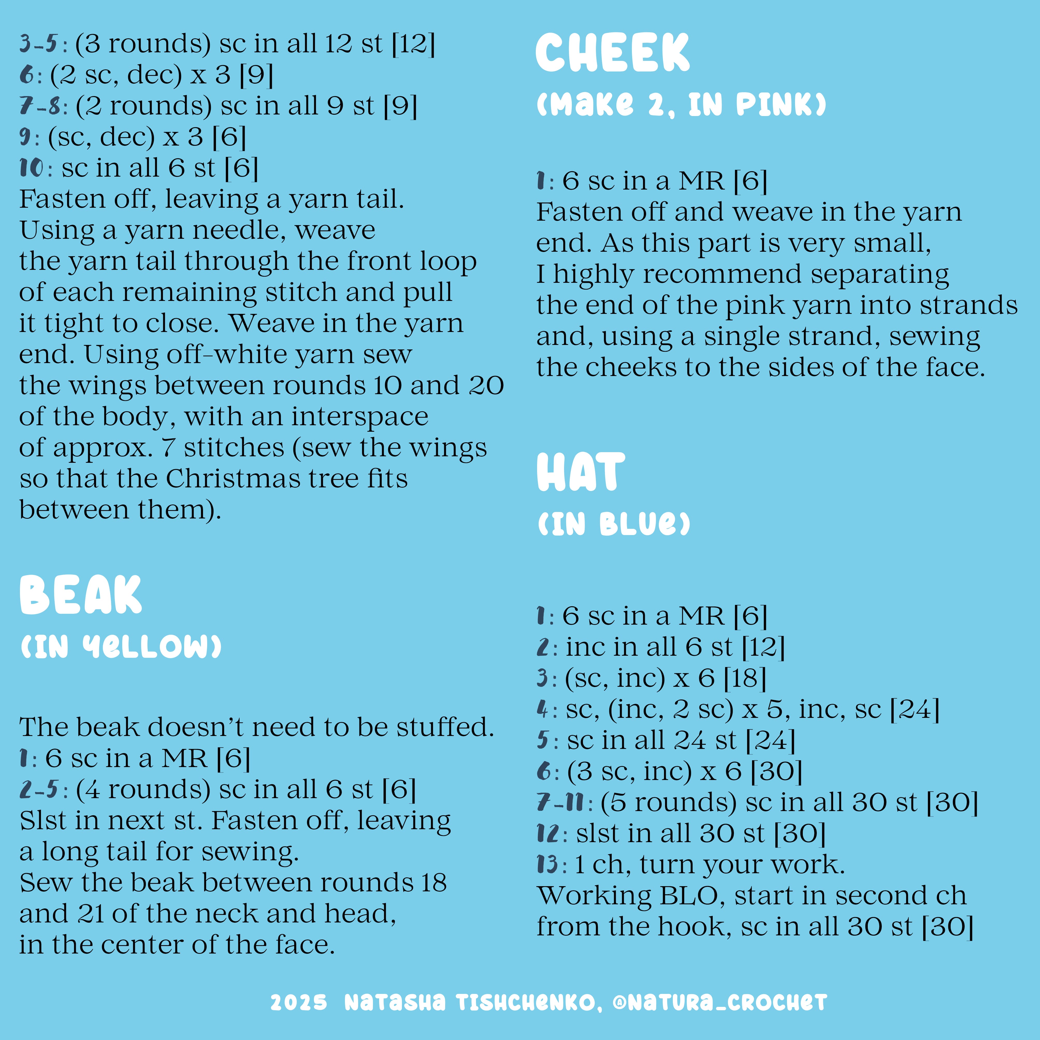 Benson the Goose Crochet Pattern