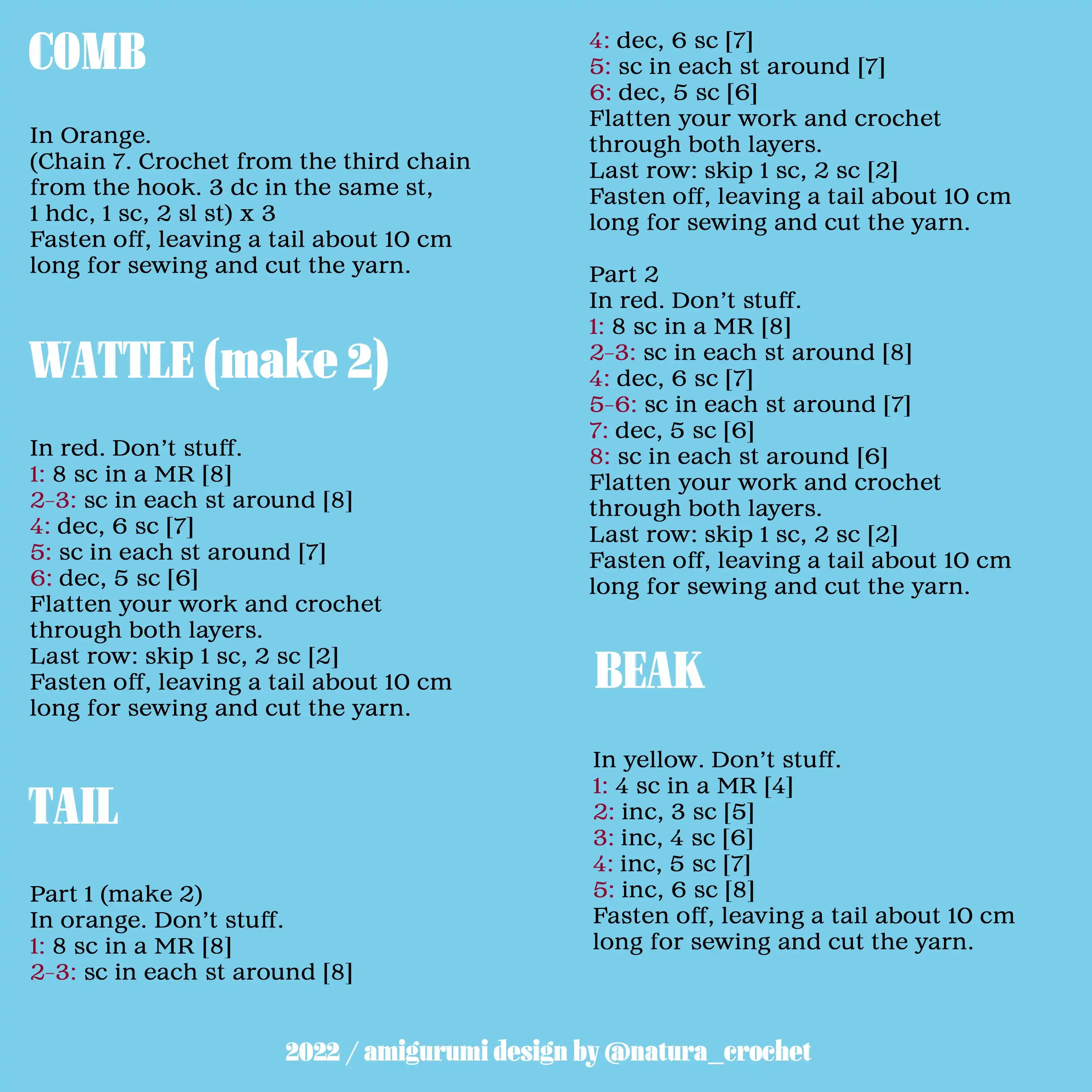 Oleg the Toadstool Crochet Pattern