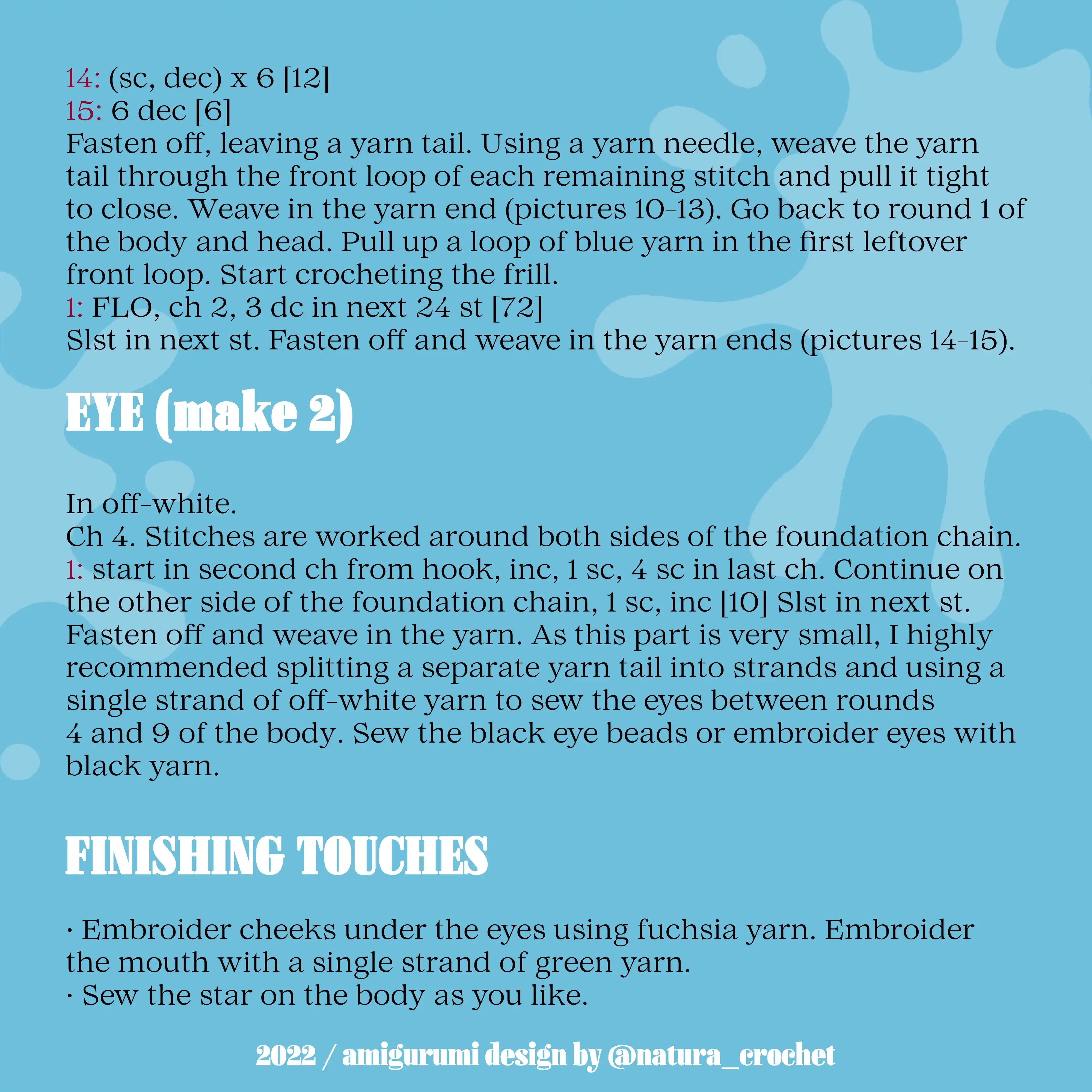 Sprinkle the Octopus Crochet Pattern