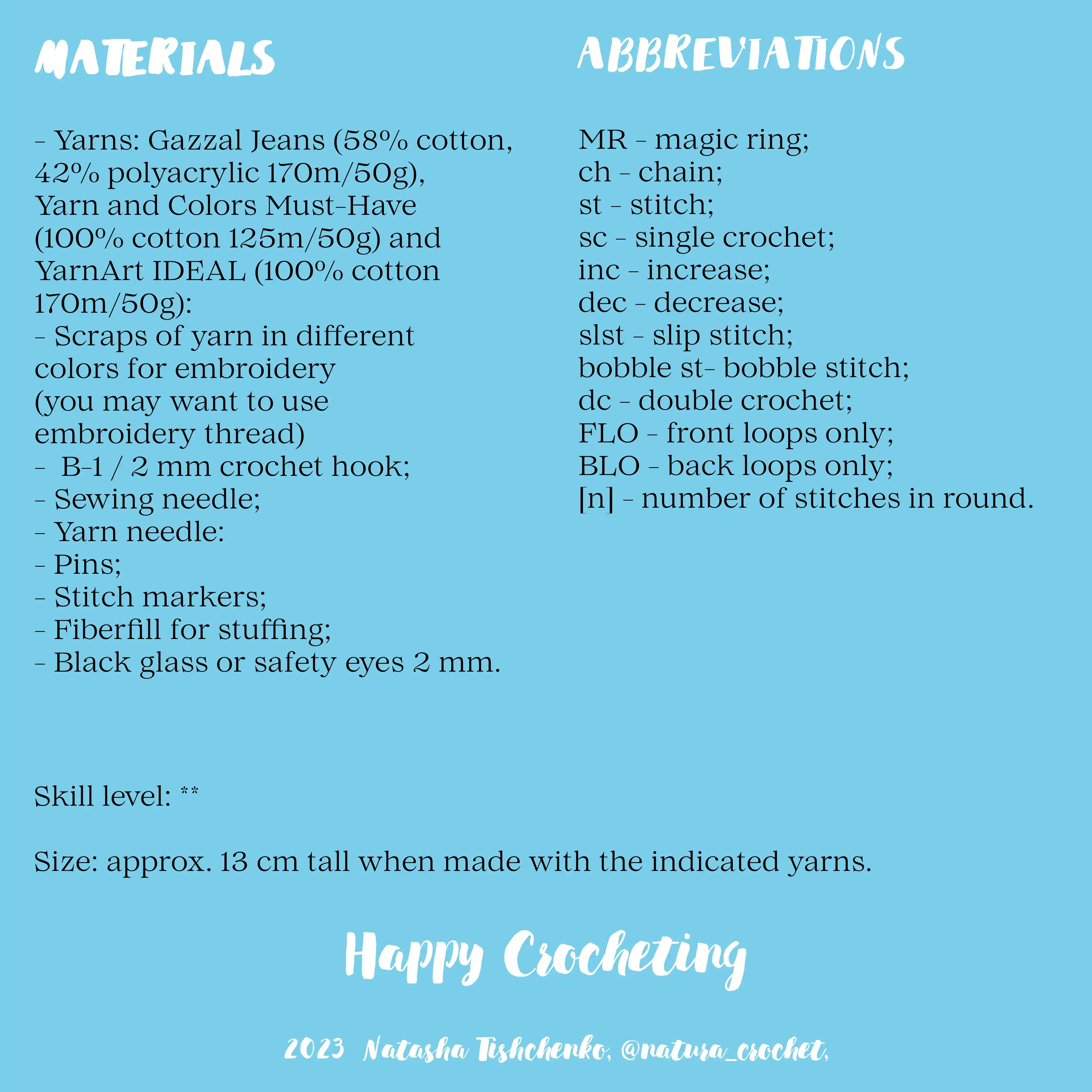 Oleg the Toadstool Crochet Pattern