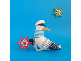 Harry the Albatross Crochet Pattern