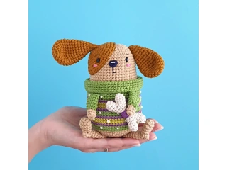 Lucky the Dog Crochet Pattern