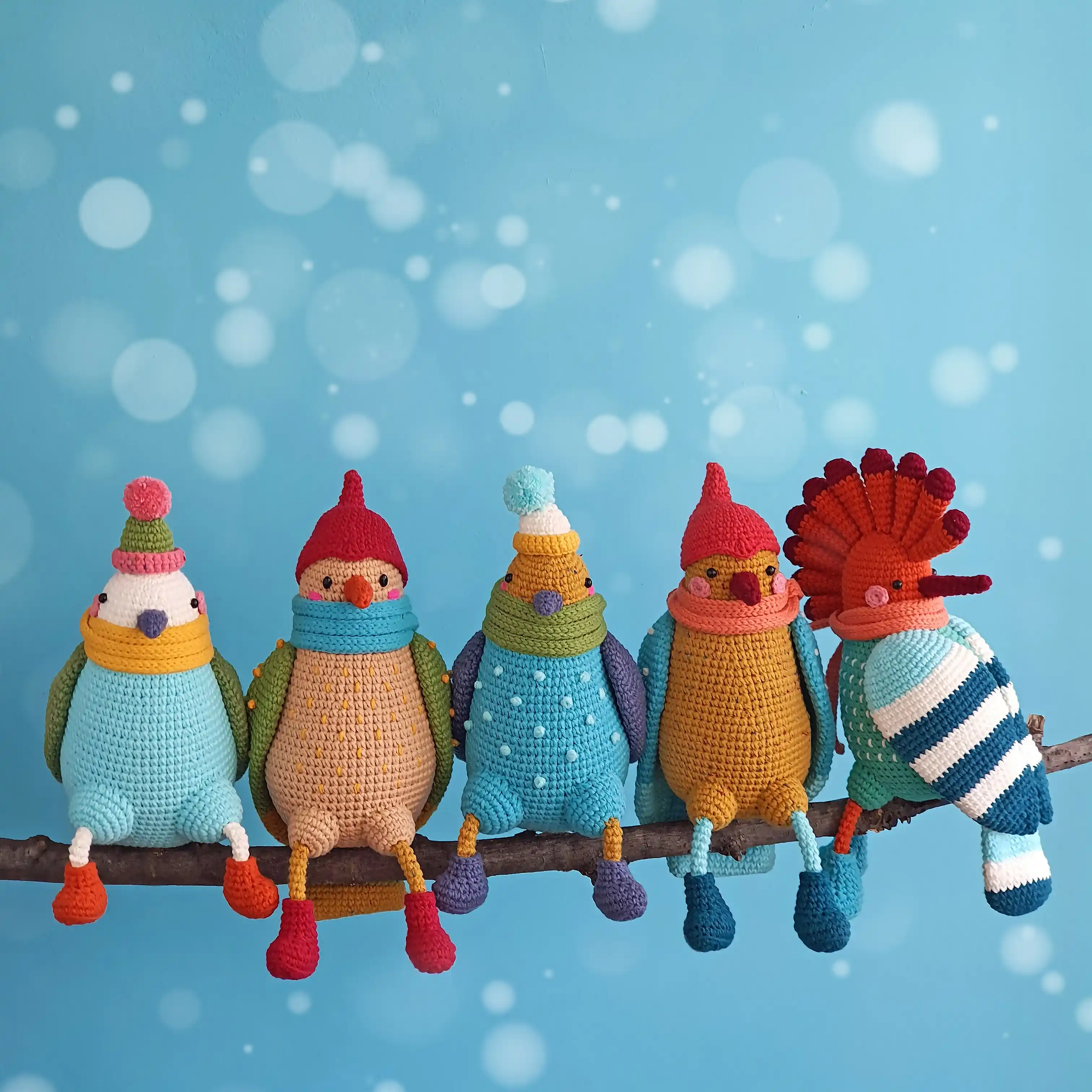 Birds of Winter Crochet Pattern